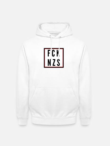 Fuck Naz*s - Unisex Hoodie - white