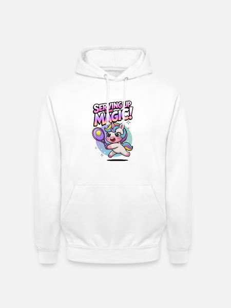 Serving Up Some Magic! - Unisex Hoodie - white
