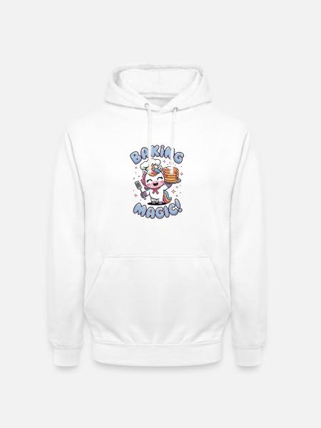 Baking Magic! - Unisex Hoodie - white