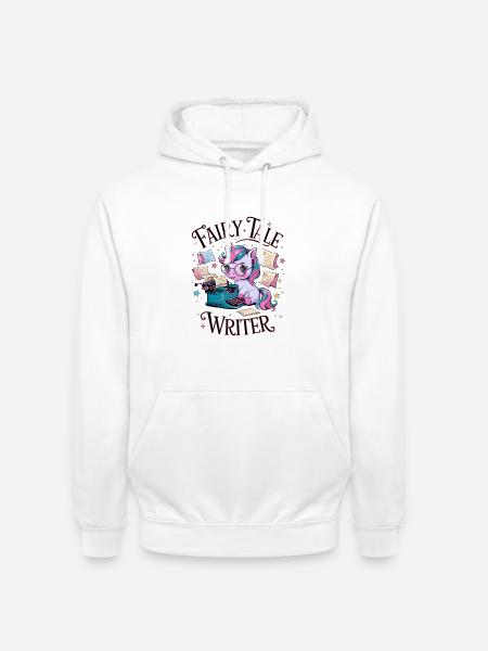 Fairy Tale Writer - Unisex Hoodie - white