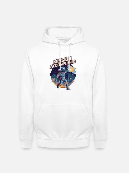 Mission Accomplished - Unisex Hoodie - white