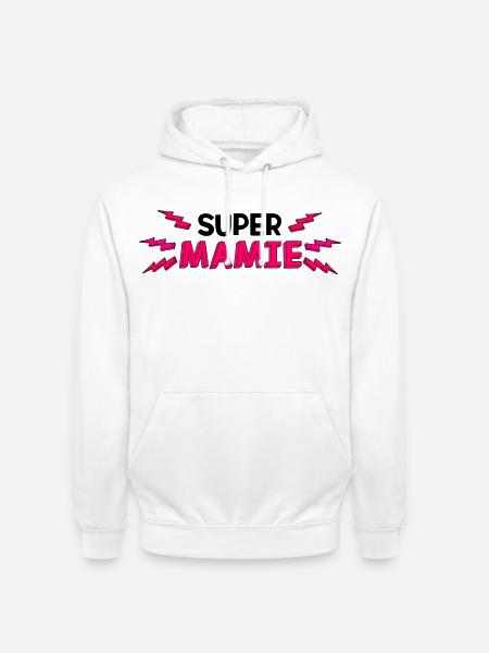 super Oma - Geschenk - Unisex Hoodie - Weiß