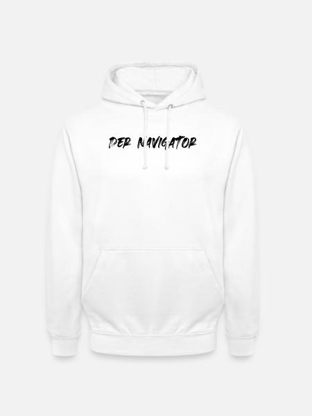Der Navigator - Unisex Hoodie - Weiß