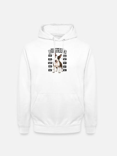 Hunde Sprüche Hundebesitzer Geschenk Spaziergang - Unisex Hoodie - Weiß