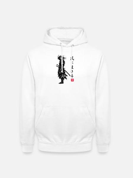 Samurai Krieger Japan - Unisex Hoodie - Weiß