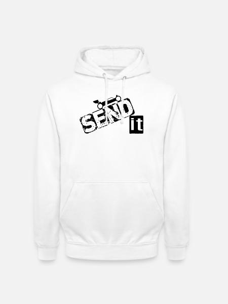 Abgeschickt! - Unisex Hoodie - Weiß