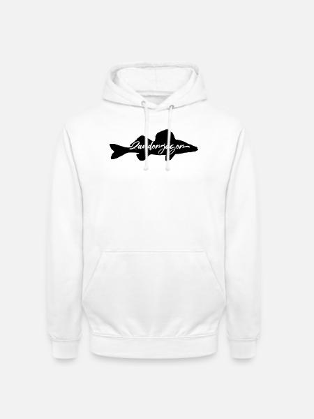 Zanderjäger - Unisex Hoodie - Weiß
