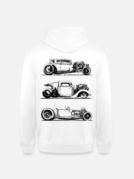 rats invasion - Unisex Hoodie - Weiß