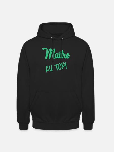 MASTER - Unisex Hoodie - black