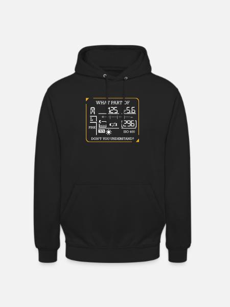 photographer - Unisex Hoodie - black