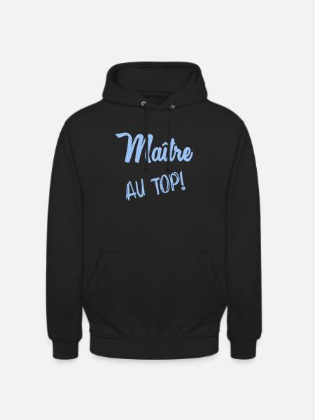 MASTER. MASTER - Unisex Hoodie - black