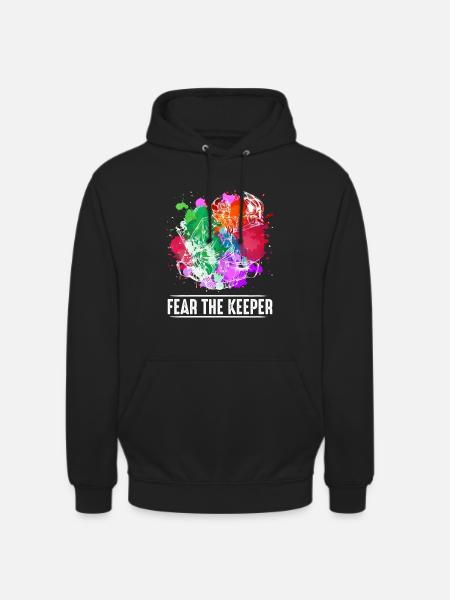 hockey - Sweat-shirt à capuche unisexe - noir
