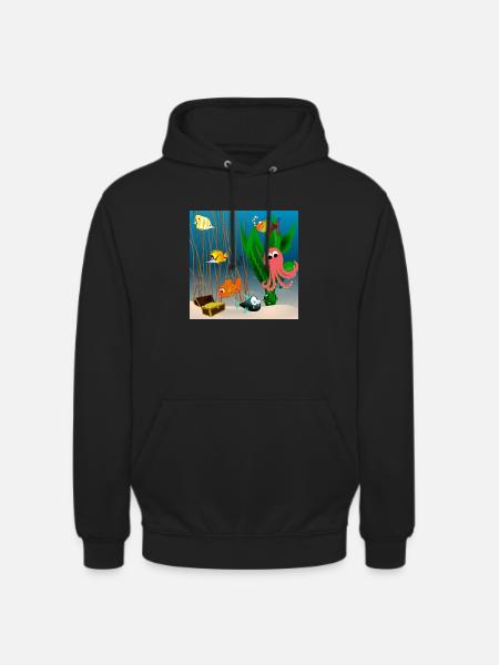 Marine life - Unisex Hoodie - black