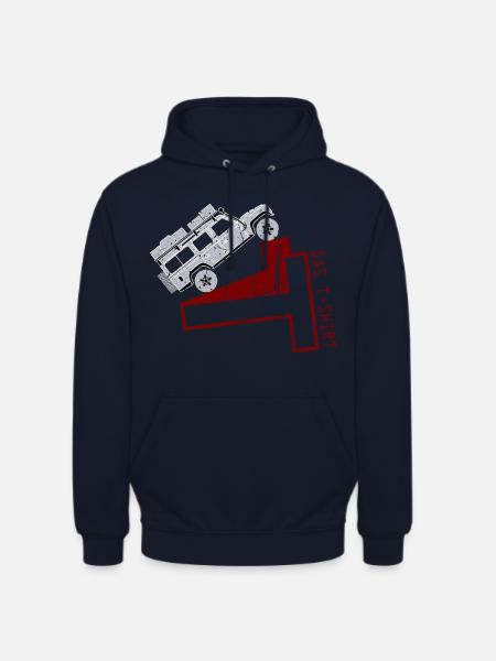 Das Defender T-Shirt - Unisex Hoodie - Navy