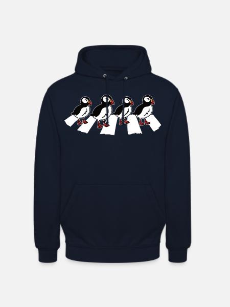 Papageitaucher Papageientaucher Puffin - Unisex Hoodie - Navy