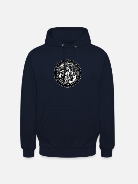 Miner Logo - Unisex Hoodie - navy