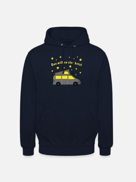 one million star hotel - Unisex Hoodie - Navy
