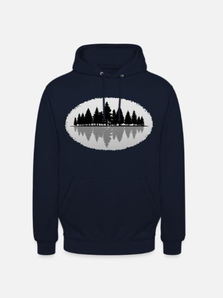 Wald Forest - Unisex Hoodie - Navy