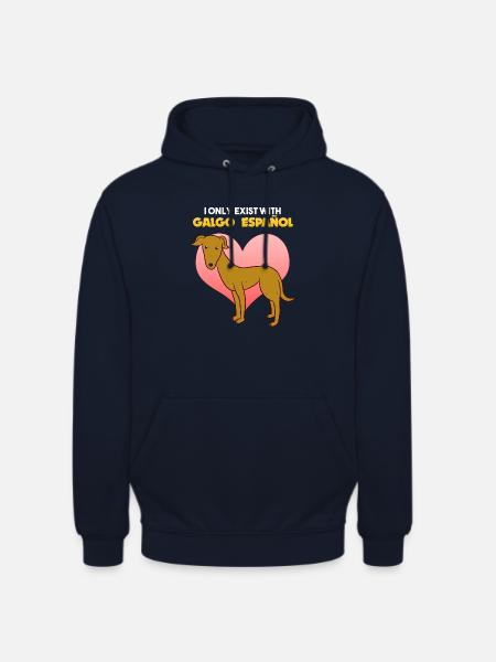 Galgo Español - Unisex Hoodie - Navy
