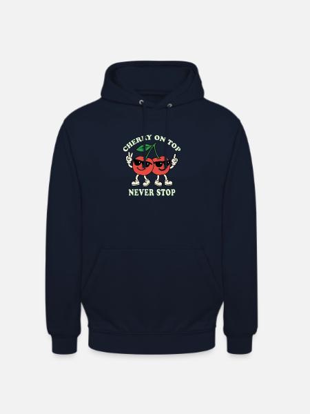 Cherry on top - Unisex Hoodie - Navy