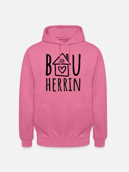 Bauherrin 2026 - Unisex Hoodie - Pink