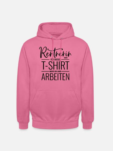 Rentnerin 2026 - Unisex Hoodie - Pink