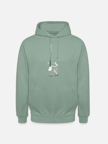 Asterix & Obelix Tchac! - Unisex Hoodie - Graugrün