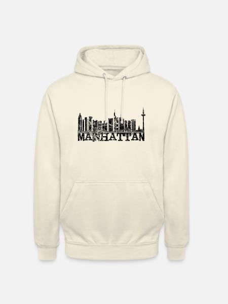 Mainhattan FFM - Unisex Hoodie - Vanille-Milchshake