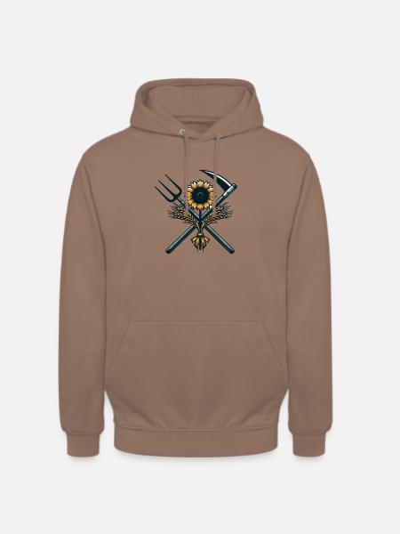Agriculture Logo - Unisex Hoodie - mocha
