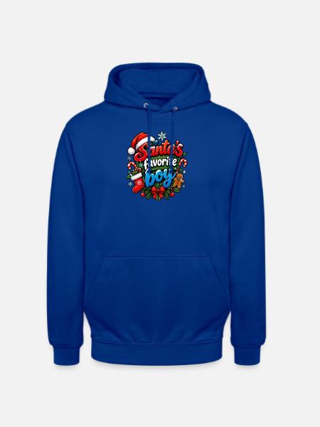 Santa's Lieblingsboy - Unisex Hoodie - Royalblau