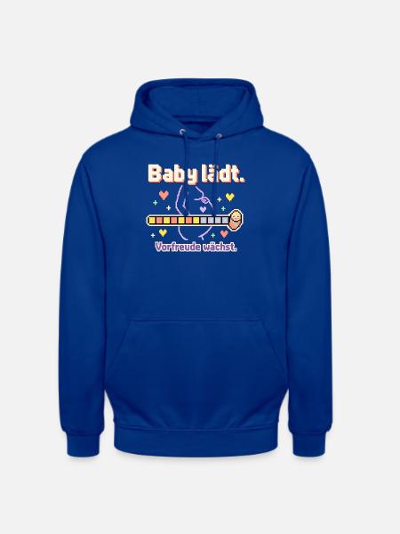 Baby Loading Schwangerschaft werdende Mama - Unisex Hoodie - Royalblau