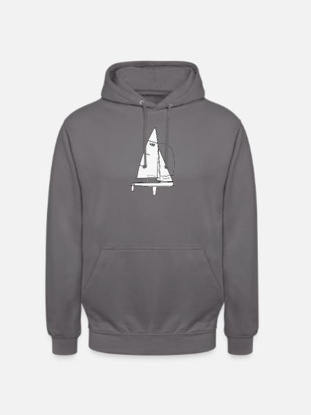 470er Riss - Unisex Hoodie - Mittelgrau