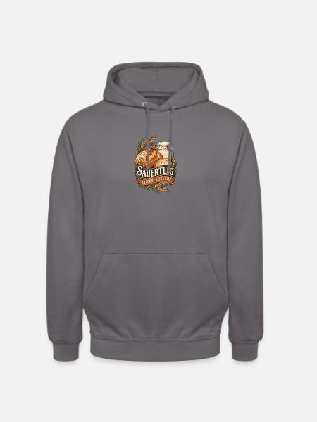 Sauerteig Braucht Keine Eile - Unisex Hoodie - Mittelgrau