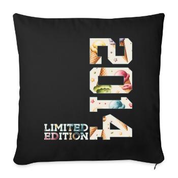 SOMMER LIMITED EDITION 2014 EIS 12. GEBURTSTAG - Housse de coussin décorative 45 x 45 cm - noir - Devant