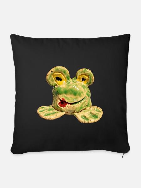 abka_SpokoLoko - Sofakissenbezug 45 x 45 cm - Schwarz