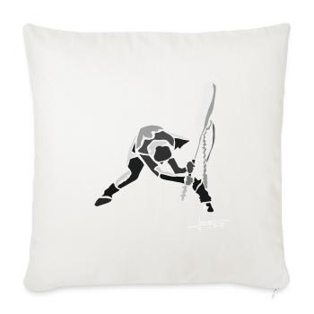 strummer-spread - Housse de coussin décorative 45 x 45 cm - blanc nature - Devant