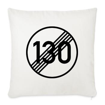 UNLIMITED 130 par Unlimited Apparel - Housse de coussin décorative 45 x 45 cm - blanc nature - Devant