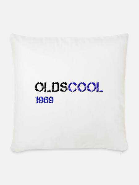 1969 olds cool - Sofakissenbezug 45 x 45 cm - Naturweiß