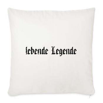 living legend - Sofa pillowcase 17,3'' x 17,3'' (45 x 45 cm) - natural white - Front