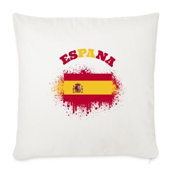 Espana Spain Spanish Flag Flag - Sofa pillowcase 17,3'' x 17,3'' (45 x 45 cm) - natural white - Front