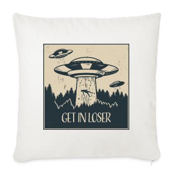 Außerirdischer Ufo Lustig Weltraum Geschenk - Sofakissenbezug 45 x 45 cm - Naturweiß  - Vorne