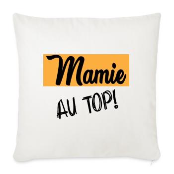 granny - Sofa pillowcase 17,3'' x 17,3'' (45 x 45 cm) - natural white - Front