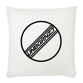 UNBGRNZT by Unlimited Apparel - Sofa pillowcase 17,3'' x 17,3'' (45 x 45 cm) - natural white - Front