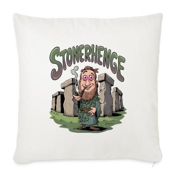 Stonerhenge - Sofa pillowcase 17,3'' x 17,3'' (45 x 45 cm) - natural white - Front