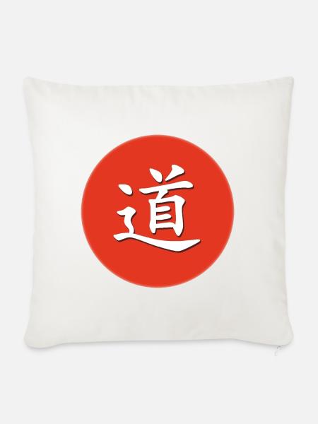 red dao - Sofakissenbezug 45 x 45 cm - Naturweiß
