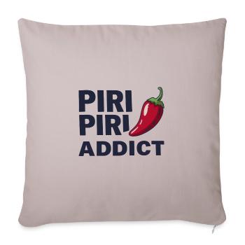 Piri Piri Addict - Sofakissenbezug 45 x 45 cm - helles Taupe - Vorne