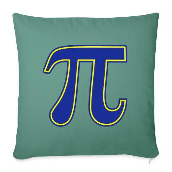 Pi Day PI pi day - Sofakissenbezug 45 x 45 cm - Tanngrün - Vorne