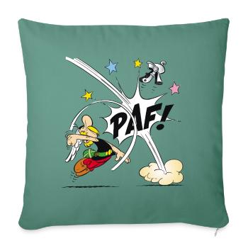 Asterix & Obelix - Asterix Faust - Sofakissenbezug 45 x 45 cm - Tanngrün - Vorne