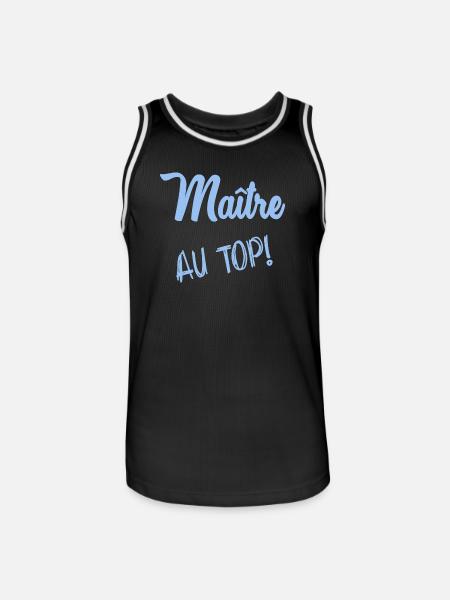 MASTER. MASTER - Men's Basketball Jersey - black/white
