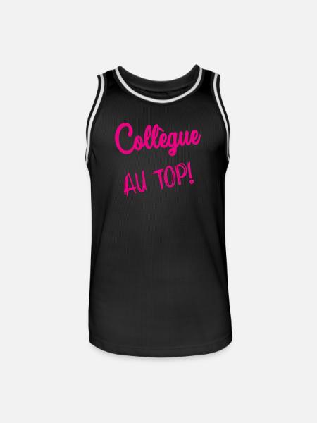 RETIREMENT. RETIREMENT. RETIRED. RETIREMENT - Men's Basketball Jersey - black/white